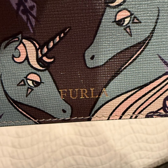 Furla Gioia Unicorn Butterfly Card Case - Picture 12 of 14